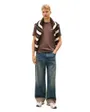 T-shirt col rond Homme REG BADGE TEE EX Marron