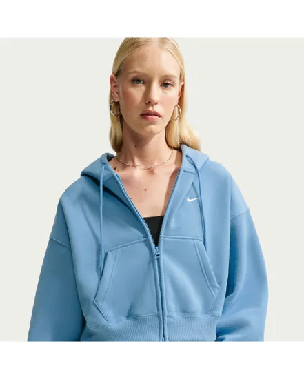 Sweat À Capuche Zippé Femme Studio Fleece