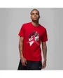 T-shirt Homme M J BRAND GFX SS CREW3 Rouge