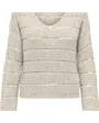 Pullover Femme Vmblaze Glitter Ls V-N Pullover Boo