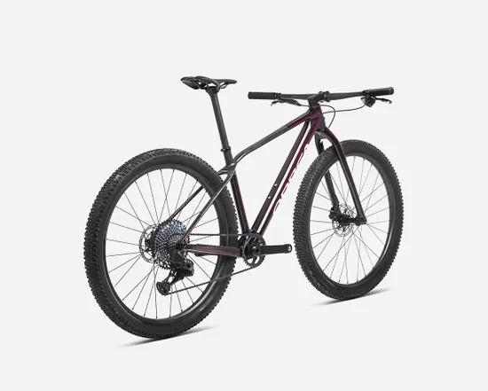 VTT semi rigide Unisexe ALMA M-LTD Bordeaux/Carbone