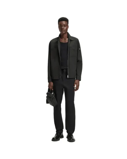 Surchemise déperlante manches longues Homme EVALOM Noir
