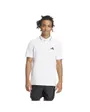 Polo Homme M SL PQ PS Blanc