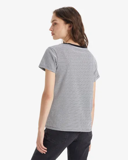 T-shirt Femme PERFECT VNECK Bleu