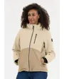 Veste de ski Femme DRIZZLE W SKI JACKET W-PRO 10000 Beige