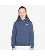 Sweat à capuche Enfant plus agé K NSW CLUB FLC HDY LBR Bleu