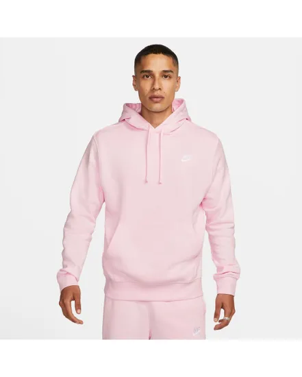 Sweat à capuche Homme M NSW CLUB HOODIE PO BB Rose