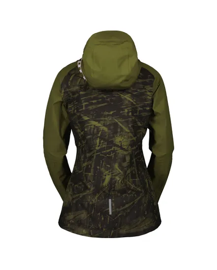 Veste imperméable Femme TRAIL STORM WATERPROOF Vert Sapin/Noir