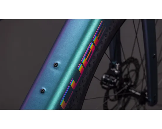 Vélo trekking électrique NULANE HYBRID C:62 SLX 400X Bleu Polaire