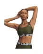 Brassière Femme UA HG MID BRANDED Vert