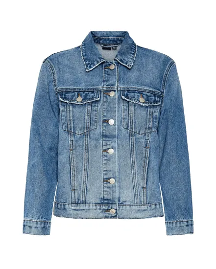 Veste En Jean Femme Vmzorica Ls Denim Jacket Mix Noos