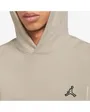 Sweatshirt à capuche manches longues Homme M J ESS FLC PO HOODIE Beige