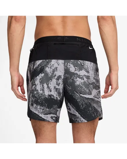 Short Homme M NK DF TRL STRIDE MB SHORT 7B Gris