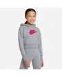 Sweatshirt Enfant plus âgé AIR BIG KIDS (GIRLS ) CROPPED Gris