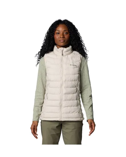 Doudoune sans manche Femme POWDER LITE II VEST Beige