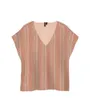 T-Shirt Femme Col V Manches Batwing