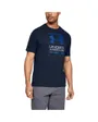 T-shirt de sport homme UA GL FOUNDATION SS T Bleu