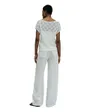 T-Shirt Femme Salsa Dentelle Blanc