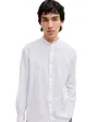 Chemise Homme Lin Blend Col Mandarin