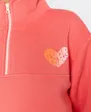 Polaire col zip Femme HALF ZIP FLEECE Rose