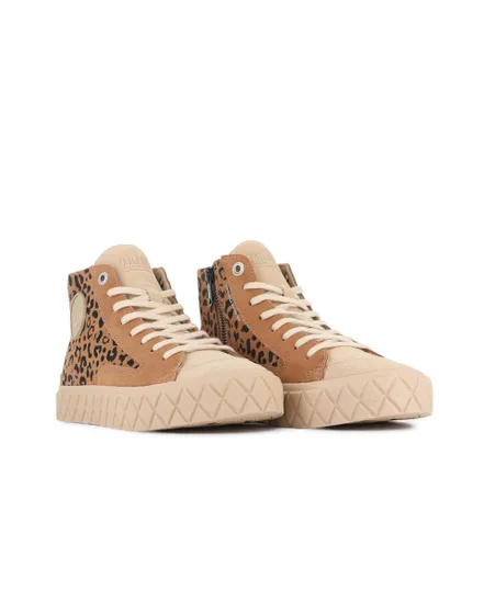 Bottines Unisexe PALLA ACE CHUKKA SDE Beige