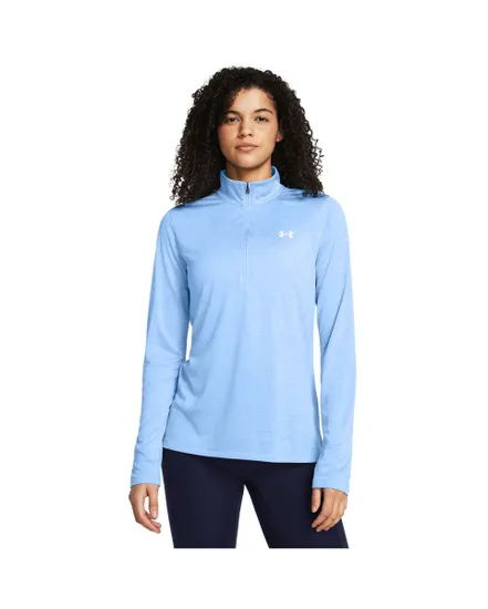 Sweat 1/2 zippé Femme TECH 1/2 ZIP- TWIST Bleu