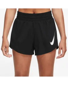 Short Femme W NK SWOOSH SHORT VENEER VERS Noir