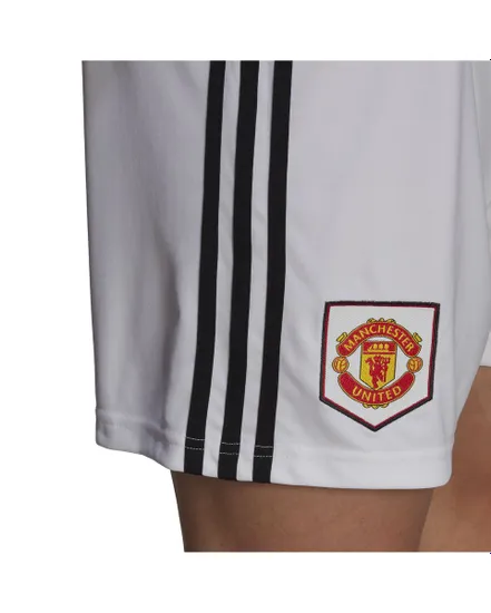 Short de Football Homme MUFC H SHO Blanc