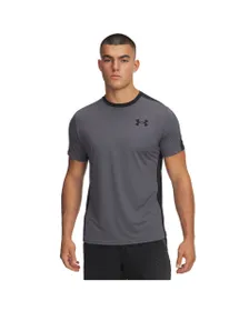 T-shirt Homme UA HG WORDMARK SS Gris