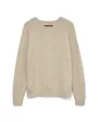 Pull Femme VMDOFFY LS O-NECK BLOUSE GA NOOS Beige