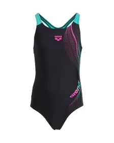 MAILLOT DE BAIN FILLE G GRAPHIC SWIMSUIT SWIM PRO BACK Noir