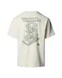 T-shirt Homme M CONNECT RELAXED SS TEE-GRAPHIC Beige