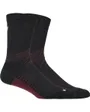 1 Paire de chaussettes Unisexe FUJITRAIL GRAPHIC CREW SOCK Bordeaux