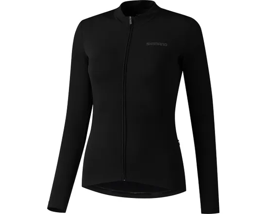 Maillot manches longues thermique Femme KAEDE Noir