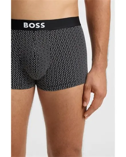 Lot de 3 boxers Homme TRUNK 3P BOSS ONE D Beige Clair