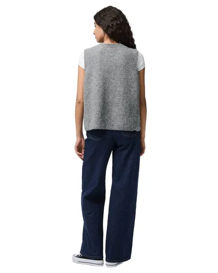 Gilet Femme Pcsilly Sl Rev Tie Vest