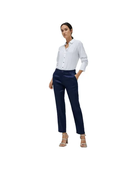 Pantalon Chino Femme Pant Lyo Lin 2% Elasthane