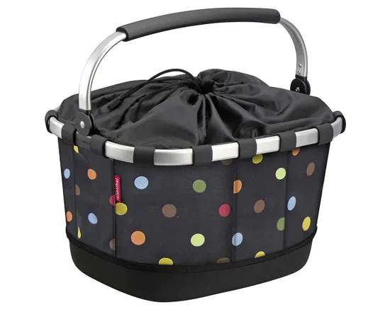 Panier arrière CARRYBAG GT UNIKLIP 2 À Pois