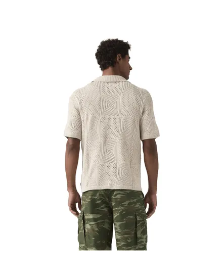 Chemise Camp Sweater Homme Beige