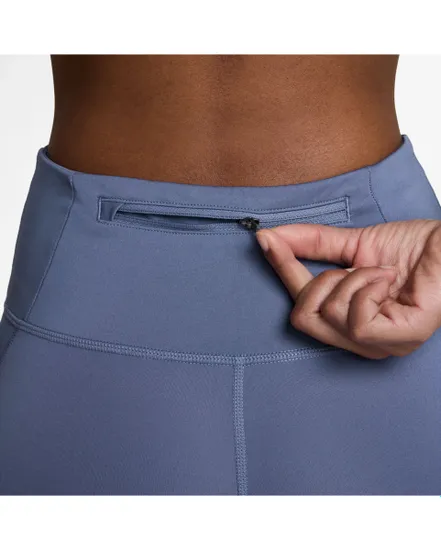 Legging Femme W NK DF TEMPO HR 7/8 TGT SWHBR Bleu