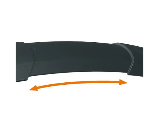 Kit de garde-boues avant/arrière 27,5/28 SPEEDROCKER Noir