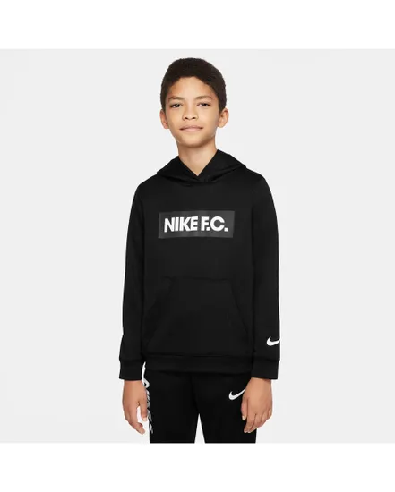 Sweatshirt à capuche Enfant plus âgé Y NK DF FC LIBERO FLC HOODIE Noir