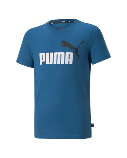 T-shirt manches courtes Enfant PS ESS+2 LOGO TEE B Bleu