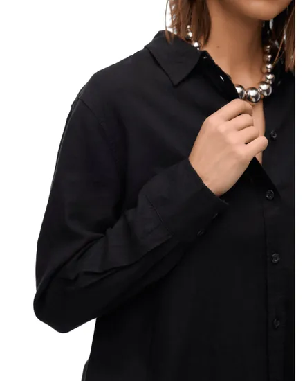 Chemise Femme VMLINN LS Shirt WVN NOOS