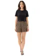 Short Taille Haute Femme PCBARRI HW WVN MSA BC