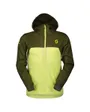 Veste coupe-vent Homme EXPLORAIR LIGHT WB Vert/Jaune