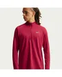 Haut d'entrainement Homme M NK DF STRIDE HZ MIDLAYER Rouge