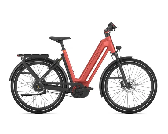 Vélo électrique urbain/trekking Unisexe ECLIPSE C380 HMB 750WH Orange Métallique