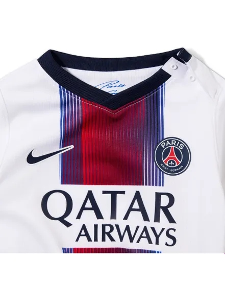 Ensemble de football Enfant PSG INF NK DF KIT STAD AW Blanc