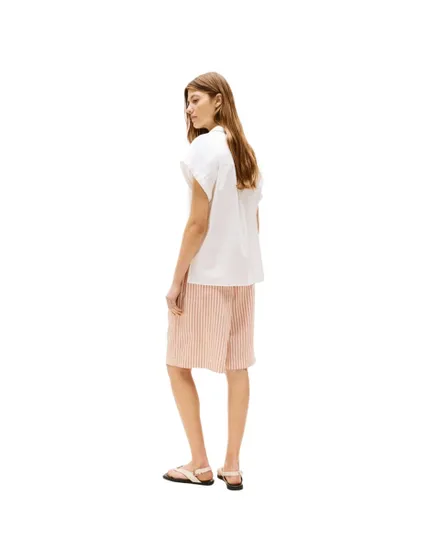 Chemise Femme Poplin Sleeveless Relaxed Shirt
